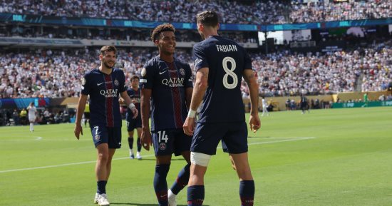 ديمبيلي يتصدر تشكيل باريس سان جيرمان ضد أنجيه بالدوري الفرنسي