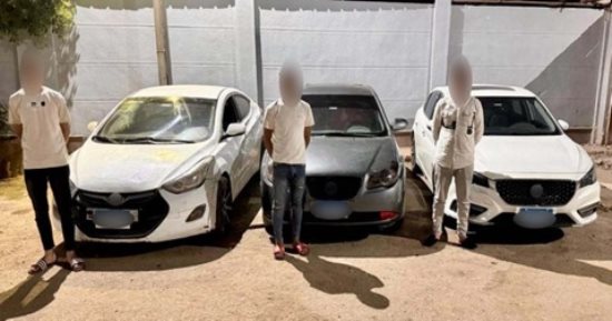 القبض على المتهمين بالاستعراض بسيارات فى موكب زفاف ببنى سويف.. فيديو