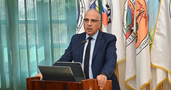 وزير الرى: زيادة الاعتماد على استخدام مياه الصرف الزراعى المعالجة