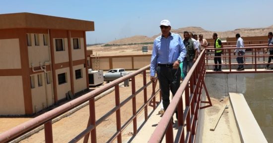 دخول محطة المعالجة بالفوزة فى إدفو بأسوان الخدمة 30 أغسطس المقبل