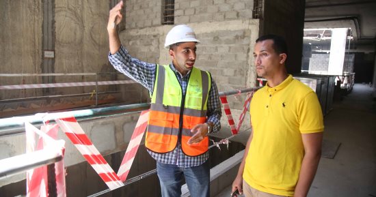 اليوم السابع داخل أعمق محطة بالخط الرابع للمترو.. محطة النصر 5 طوابق تحت الأرض بعمق 35 مترا.. تخدم مناطق مساكن الضباط وحدائق الأهرام.. مدعمة بمصاعد وسلالم كهربائية وخدمات لذوي الهمم وكبار السن.. صور