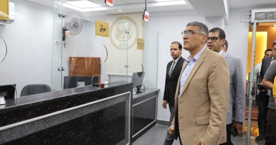محافظ الجيزة يتابع الاستعدادات النهائية لافتتاح مكتب توثيق محكمة جنوب الجيزة