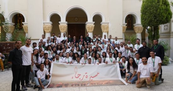 بطريرك الأقباط الكاثوليك يختتم المسيرة الثانية عشر لشباب الكنيسة 