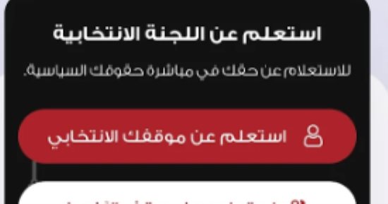 "دليلك الانتخابي" الآن على موقع وتطبيق الهيئة الوطنية للانتخابات