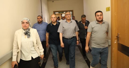 محافظ الجيزة: تطوير شامل لمستشفى حميات الصف بالتعاون مع المجتمع المدنى