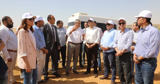 محافظ الجيزة يتابع نسب التنفيذ بمصنع شبرامنت لمعالجة وتدوير المخلفات الصلبة