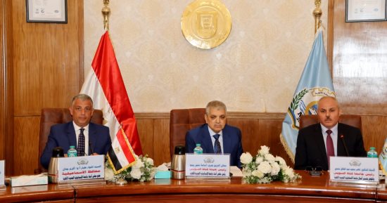 جامعة القناة تستضيف الجلسة الخامسة لمجلس أمناء جامعة الإسماعيلية الأهلية الجديدة