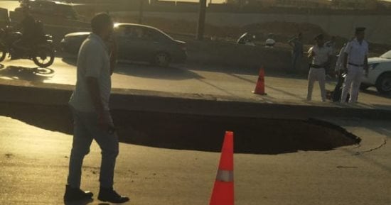 فتح طريق الأوتوستراد بعد انتهاء أعمال الإصلاح وعودة المرور لطبيعته