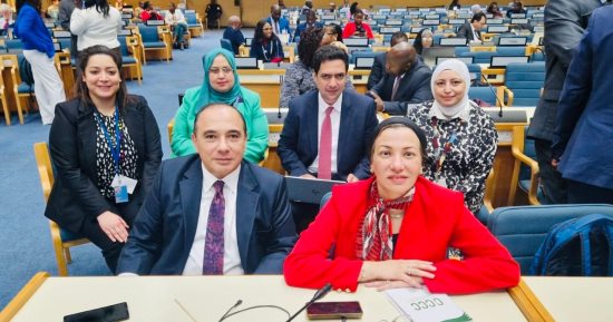 وزيرة البيئة تلقى كلمة تشيد فيها بمسيرة أفريقيا البيئية الممتدة لأربعين عامًا