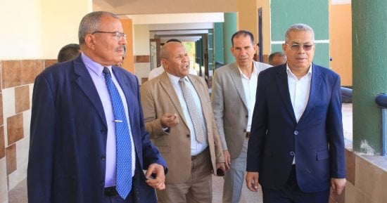 وكيل تعليم سوهاج يتفقد المدرسة اليابانية بمركز جهينة