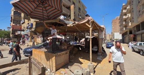 رفع 750 حالة إشغال وضبط مركبات توك توك مخالفة خلال حملة فى الهرم