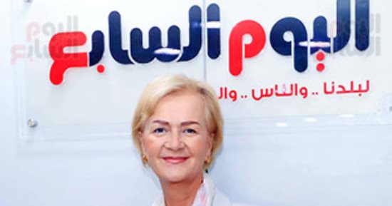 رئيسة بعثة الاتحاد الأوروبى تزور "اليوم السابع" وتشيد بدور الصحافة المصرية