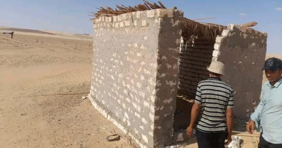 رئاسة مركز الخارجة: إزالة تعديات على مساحة 75 فدانا أملاك للدولة بقرية جناح