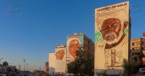 المرحلة الثالثة من "أرض من ذهب" تكتمل.. وجداريات تبرز الوجه السياحي لأسوان