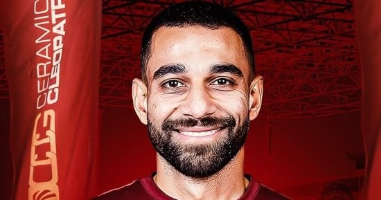 عمرو السولية: الأجواء داخل سيراميكا تشبه الأهلى وهدفى المشاركة باستمرار