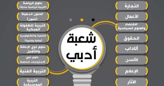لطلاب أدبى مسارات الالتحاق بالكليات فى الثانوية بعد تطبيق البكالوريا