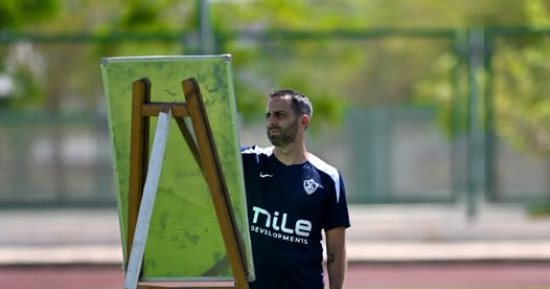 فيريرا يجتمع بلاعبى الزمالك قبل مران الاستعداد لانطلاق الدورى
