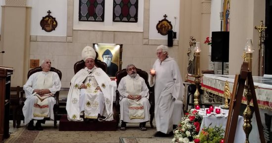 الكنيسة المارونية بمصر تحتفل بعيد القديس شربل