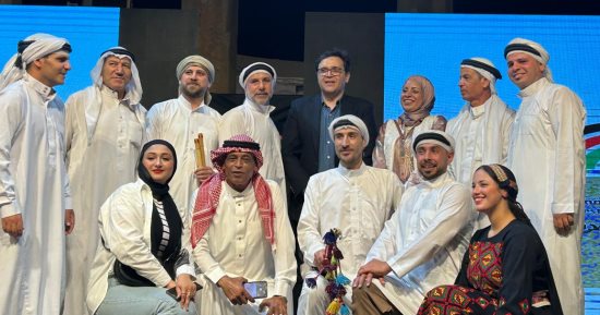 الفن السيناوى يضىء ليالى جرش بحضور وزير الثقافة (صور)