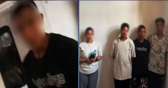 سيدة تصور فيديو لشباب تزعم حملهم أسلحة لتحقيق نسب مشاهدة
