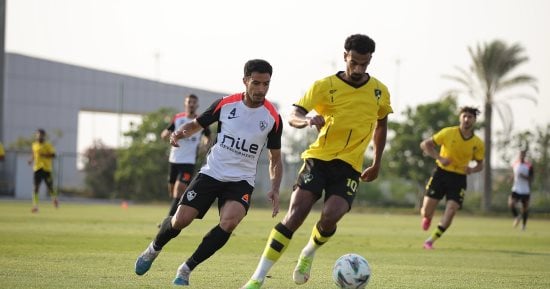 الزمالك يخسر وديا أمام وادى دجلة بهدف دون رد فى العاصمة الإدارية