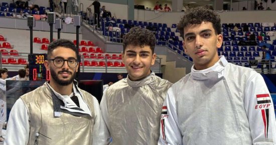 خسارة منتخب سلاح الشيش من بلجيكا فى دور الـ16 ببطولة العالم