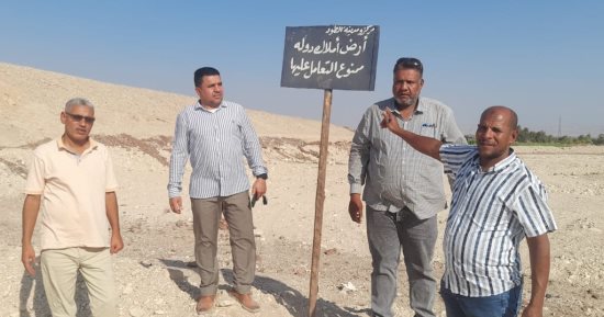 استرداد 105 أفدنة أملاك دولة غير مستوفية لضوابط التقنين بمدينة الطود