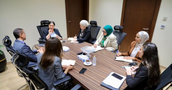نائبة وزيرة التضامن تبحث مع سفير اليابان التعاون بملف تنمية الطفولة المبكرة