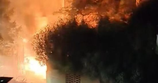 السيطرة على حريق كابل كهرباء في أبو النمرس