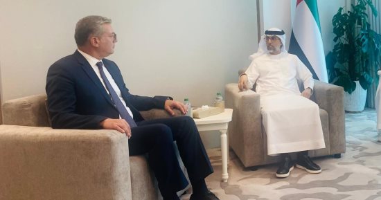 وزير البترول يلتقى بوزير الطاقة الاماراتى بأبو ظبي