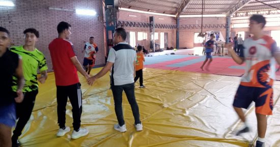 تدريب ناشئى الجودو والمصارعة ضمن المشروع القومى للبطل الأوليمبى بالدقهلية