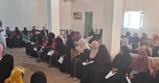 فرع القومى للمرأة بأسوان ينظم ندوات لتشجيع السيدات على المشاركة الانتخابية