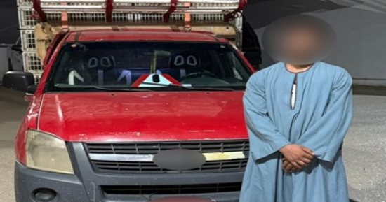 ضبط سائق لتعديه على مقاول بسبب أولوية المرور فى الفيوم.. فيديو