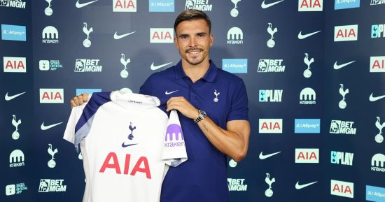 توتنهام يعلن التعاقد مع بالينيا لاعب بايرن ميونخ