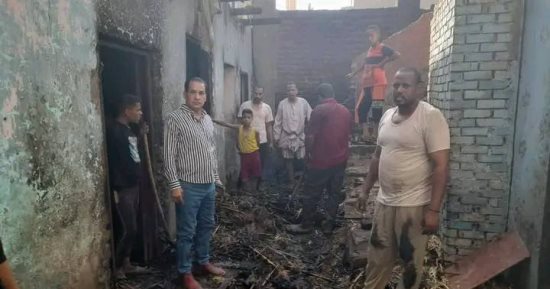 ضبط دجال يمني الجنسية في واقعة حرائق قرية برخيل بسوهاج.. تفاصيل