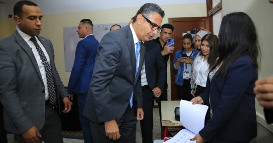 وزير التموين: المشاركة فى انتخابات مجلس الشيوخ واجب وطنى.. صور 