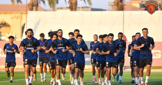 سيراميكا يواصل استعداداته لمواجهة الزمالك فى الدورى