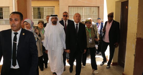 محافظ القاهرة يتفقد لجنة مدرسة تحيا مصر 1 الإعدادية بنات بالأسمرات