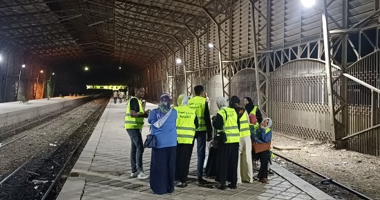 محطة قطار أسوان تستعد لاستقبال فوج ثالث من الأشقاء السودانيين تمهيدا لعودتهم