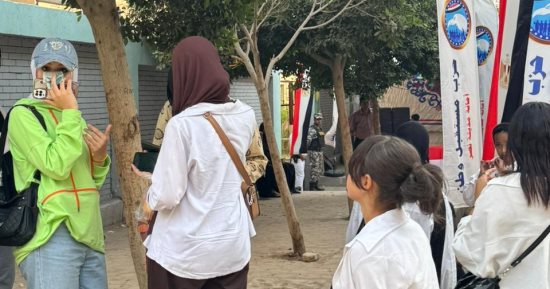 إقبال كبير من السيدات وكبار السن على انتخابات مجلس الشيوخ بلجان مدينة نصر.. صور
