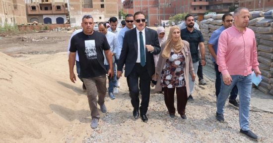 محافظ المنوفية يتفقد مجمع مدارس البتانون الجديد .. صور