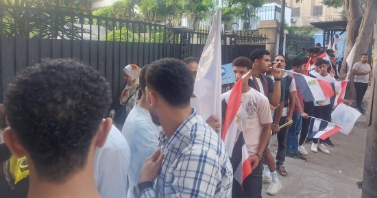 طوابير على لجان انتخابات مجلس الشيوخ فى اليوم الثانى بالإسكندرية.. فيديو 