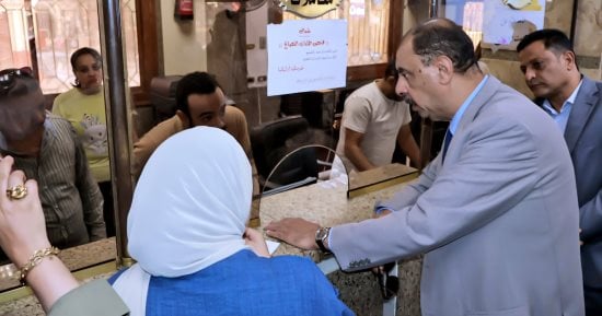 محافظ سوهاج يتفقد المراكز التكنولوجية بحى غرب وشرق ويقرر توقيع عقوبات على المقصرين