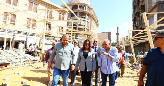 التنمية المحلية: 90% نسبة الإنجاز فى تنفيذ المرحلة الأولى من تطوير سوق العتبة
