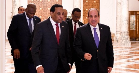 الرئيس السيسى يؤكد دعم مصر الكامل لكافة الجهود الرامية لتحقيق أمن السودان