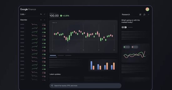 إعادة تصميم Google Finance تعتمد بالكامل على الذكاء الاصطناعى مع روبوت محادثة