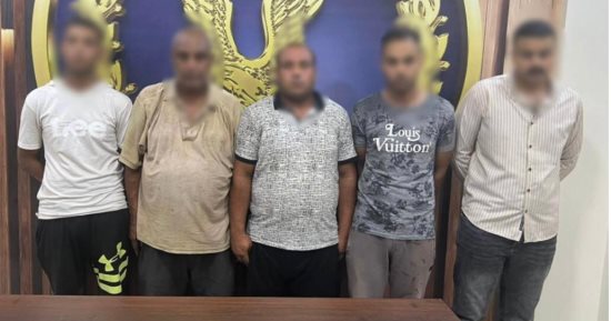 وزارة الداخلية تضبط المتهمين بالتشاجر بزجاجات مشتعلة بسبب خلافات الجيرة