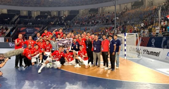 مصر تفوز على الكاميرون 35 -17 فى بطولة أفريقيا لناشئي كرة اليد
