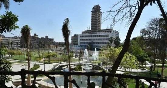 حديقة الأزبكية تتنفس من جديد والافتتاح قريبا