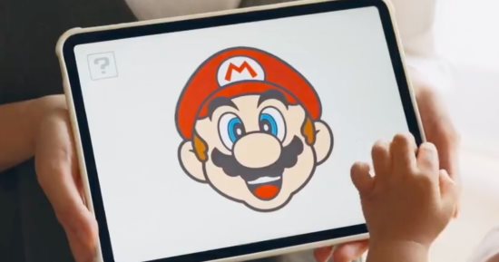 نينتندو تطلق تطبيق "Hello, Mario! مجانى جديد يتيح للأطفال اللعب بوجه ماريو